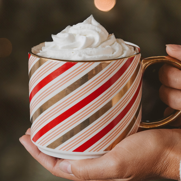 Candy Cane Coffee Mug