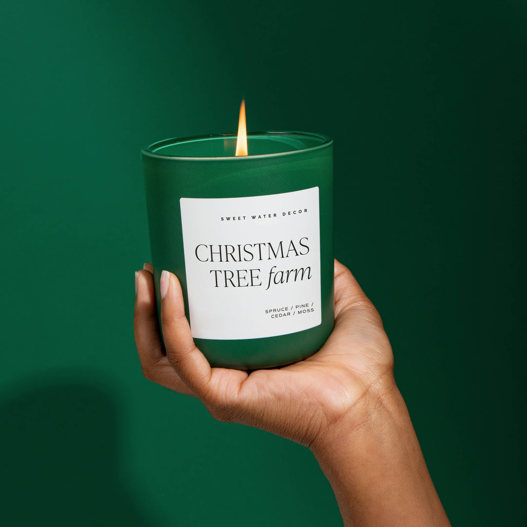 Christmas Tree Farm 15 oz Matte Soy Candle