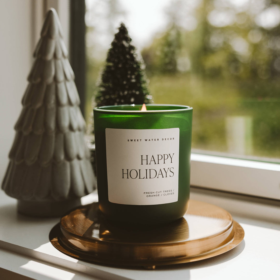 Happy Holidays 15 oz Soy Candle