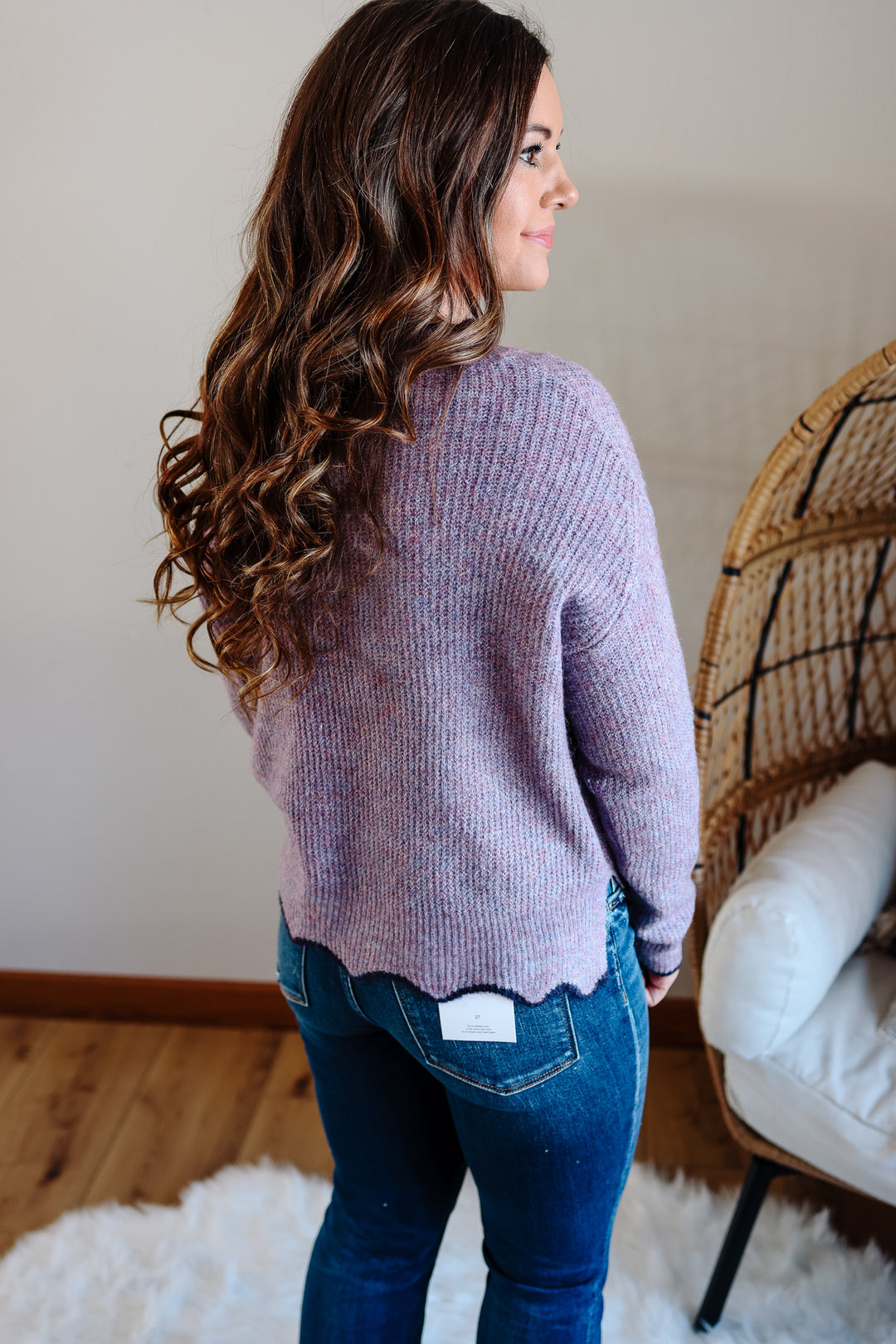 Junie Scallop Edge Sweater