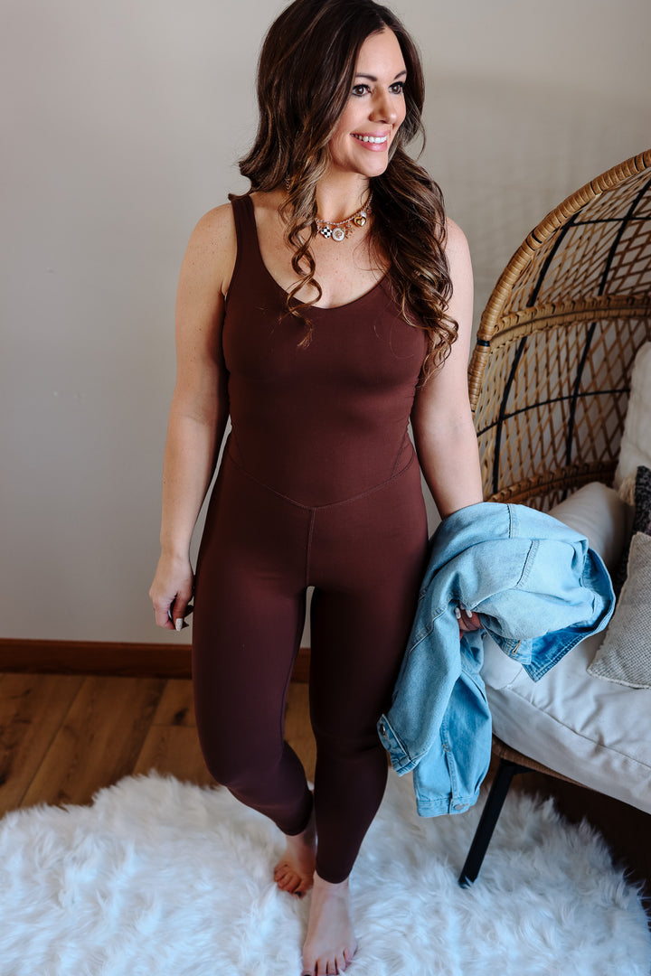 Sloane Legging Jumpsuit - Java