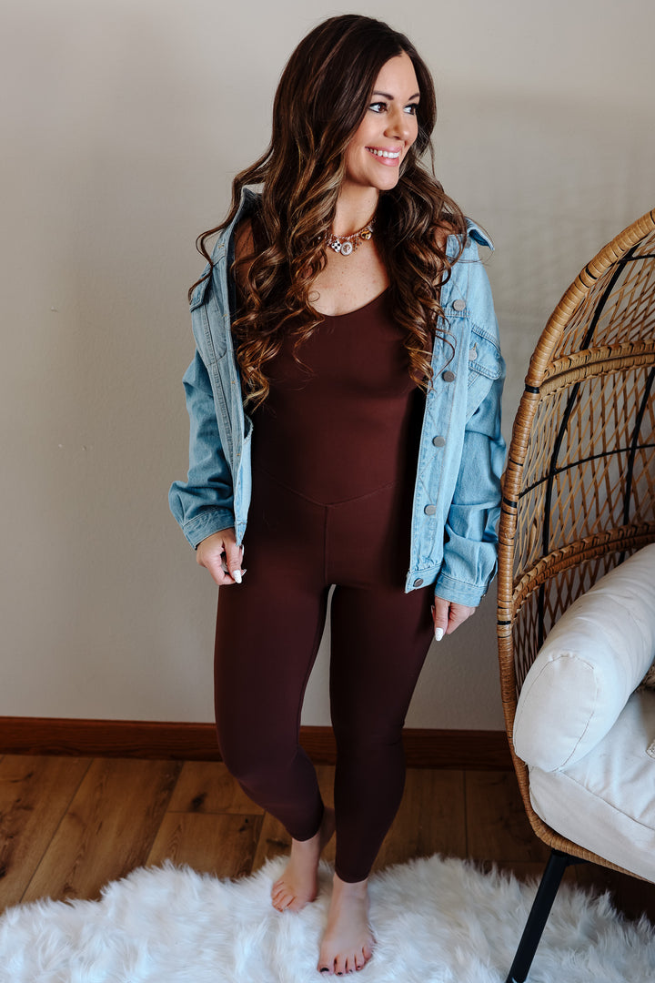 Sloane Legging Jumpsuit - Java