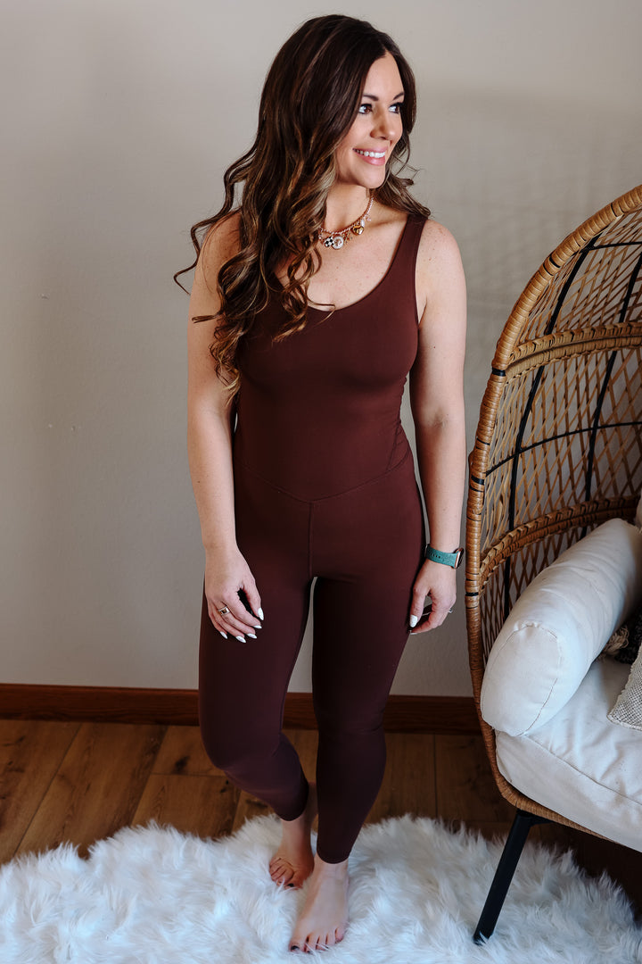 Sloane Legging Jumpsuit - Java