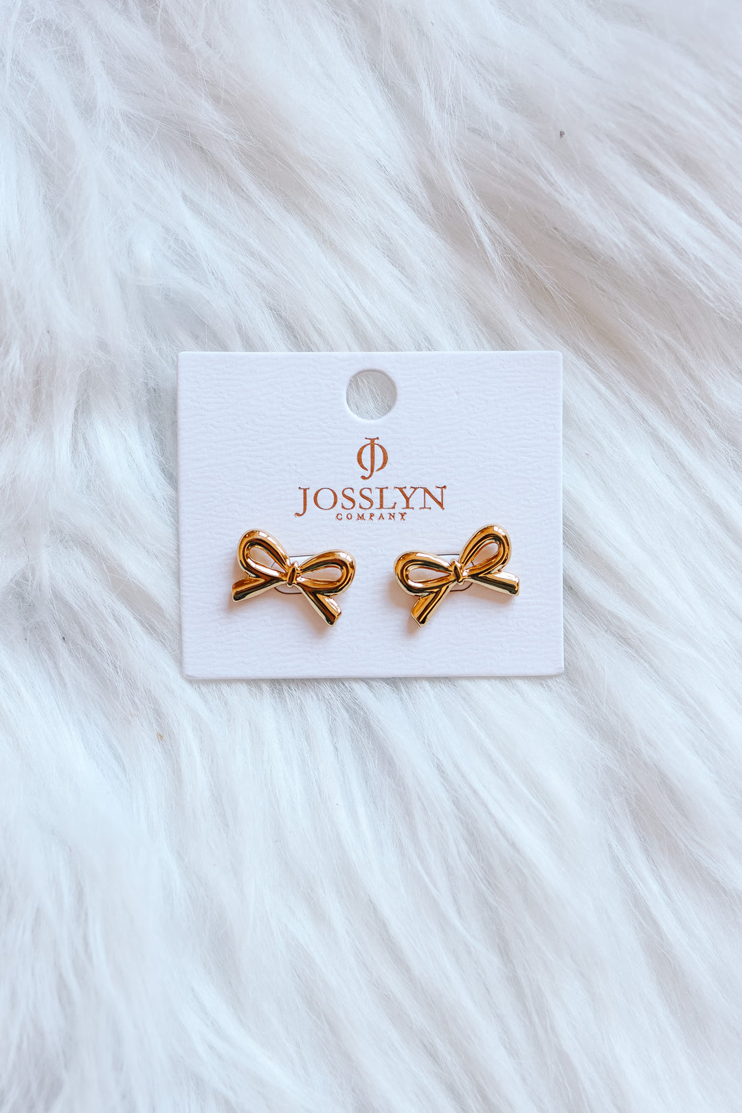 Siena Bow Stud Earrings