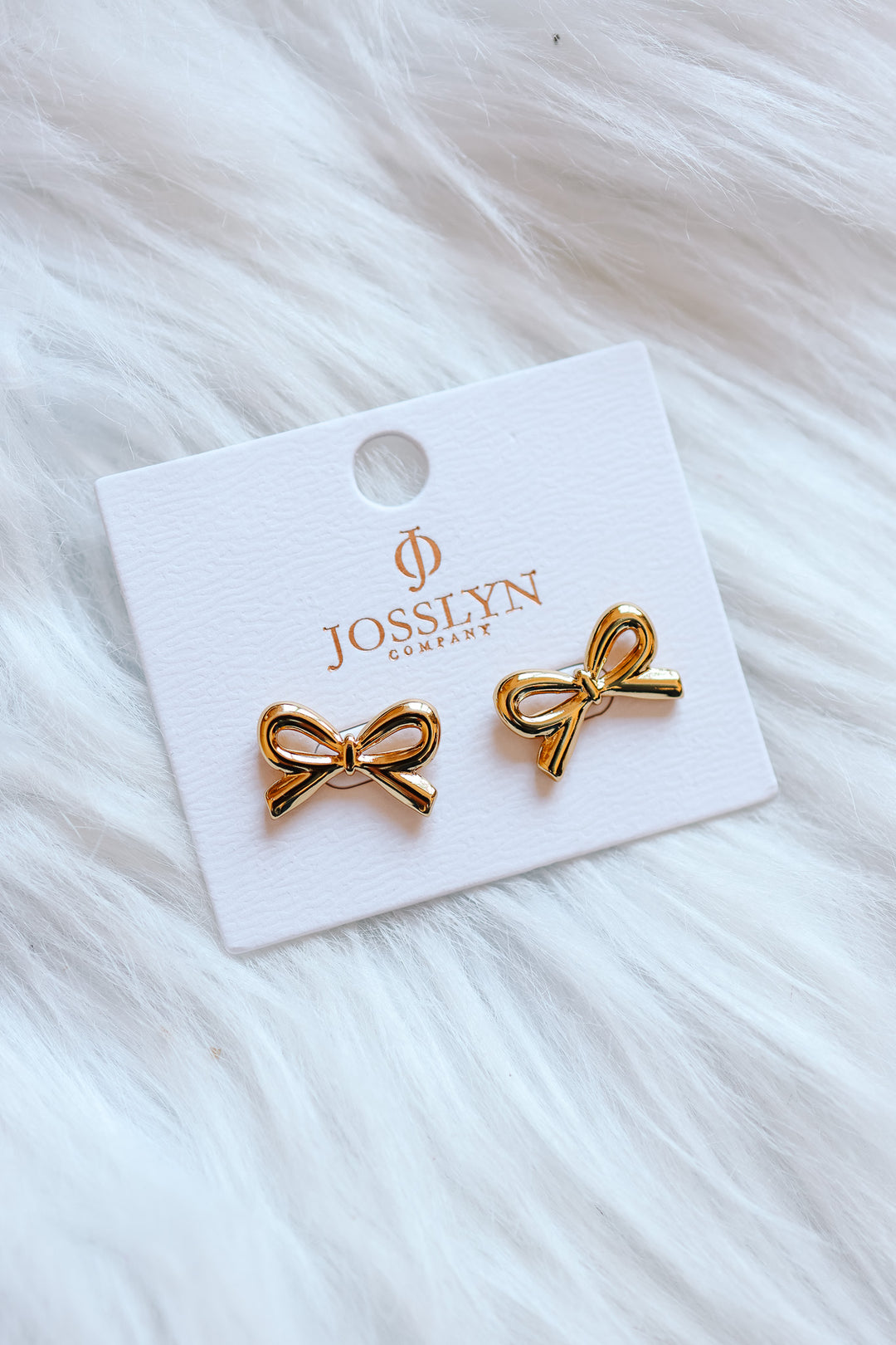 Siena Bow Stud Earrings