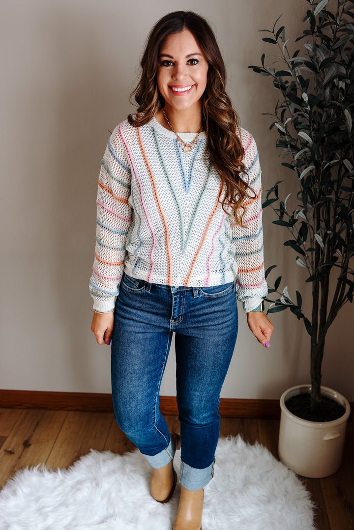 Nova Multi Stripe Sweater