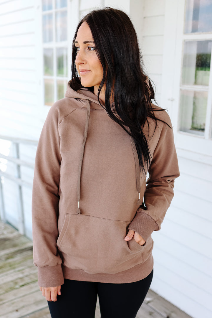 Emersyn Hoodie - Latte Brown