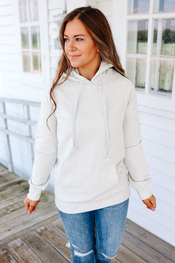 Emersyn Hoodie - Light Grey