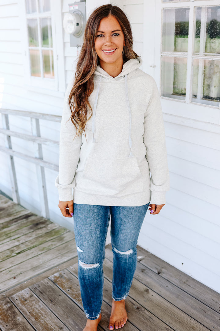 Emersyn Hoodie - Light Grey