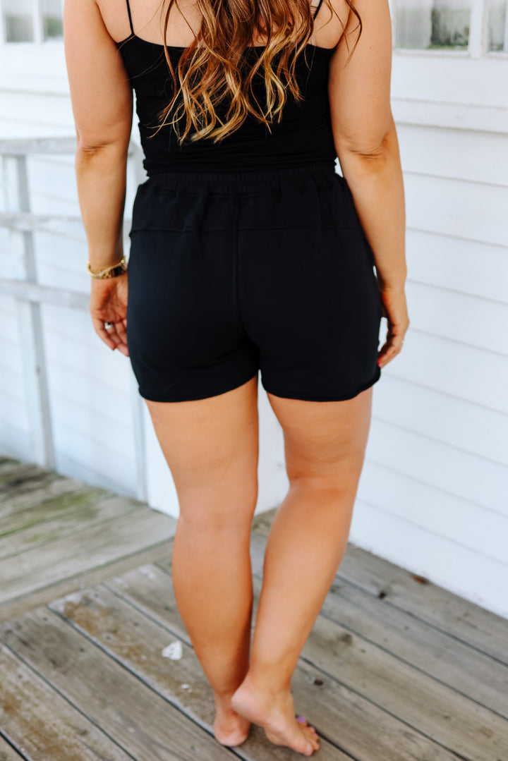 Mila Lounge Shorts - Black