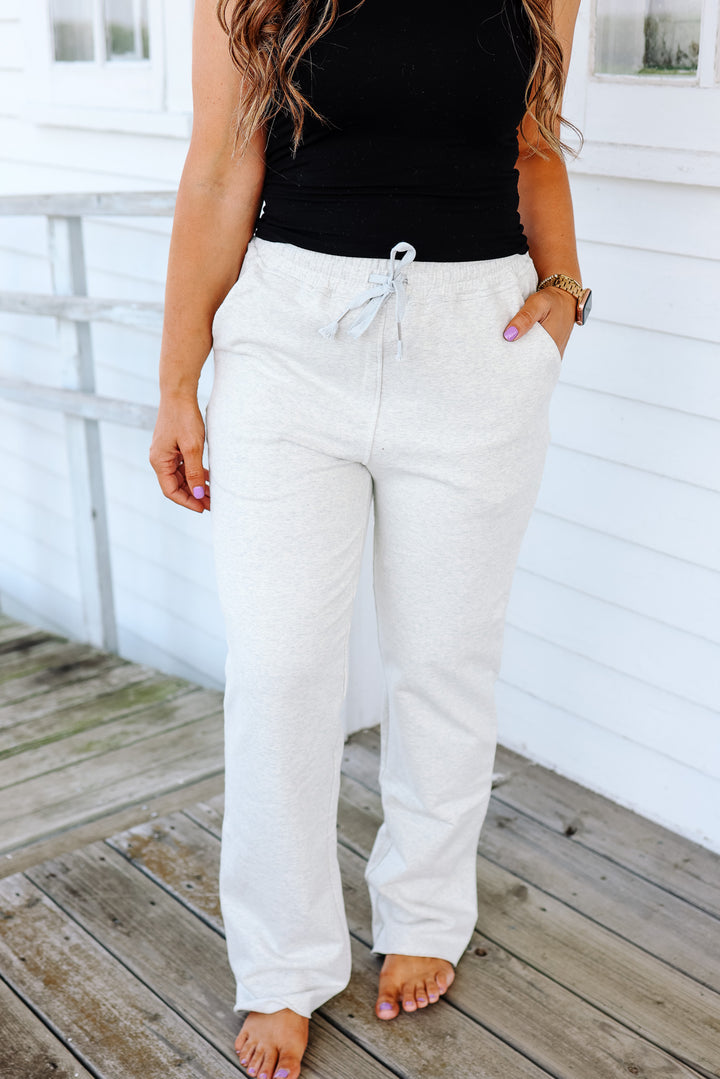 Logan Lounge Pants - Light Grey