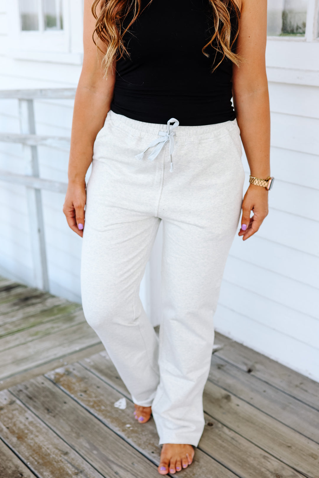 Logan Lounge Pants - Light Grey