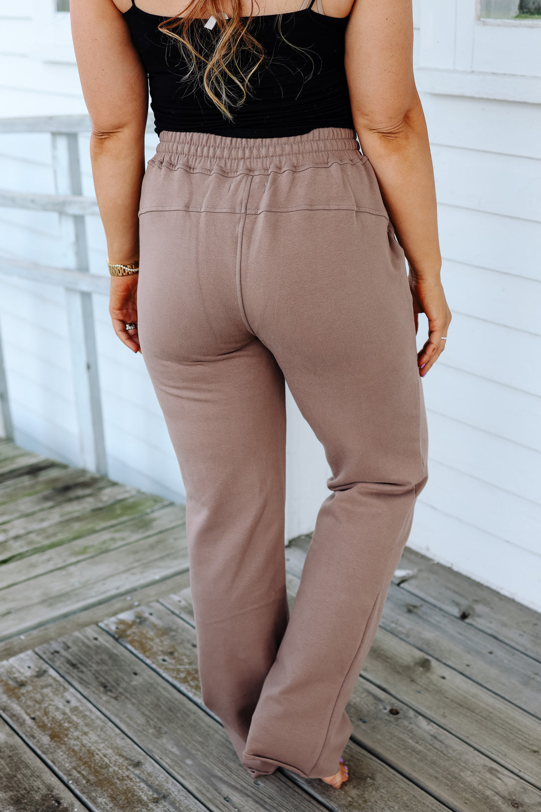 Logan Lounge Pants - Latte Brown