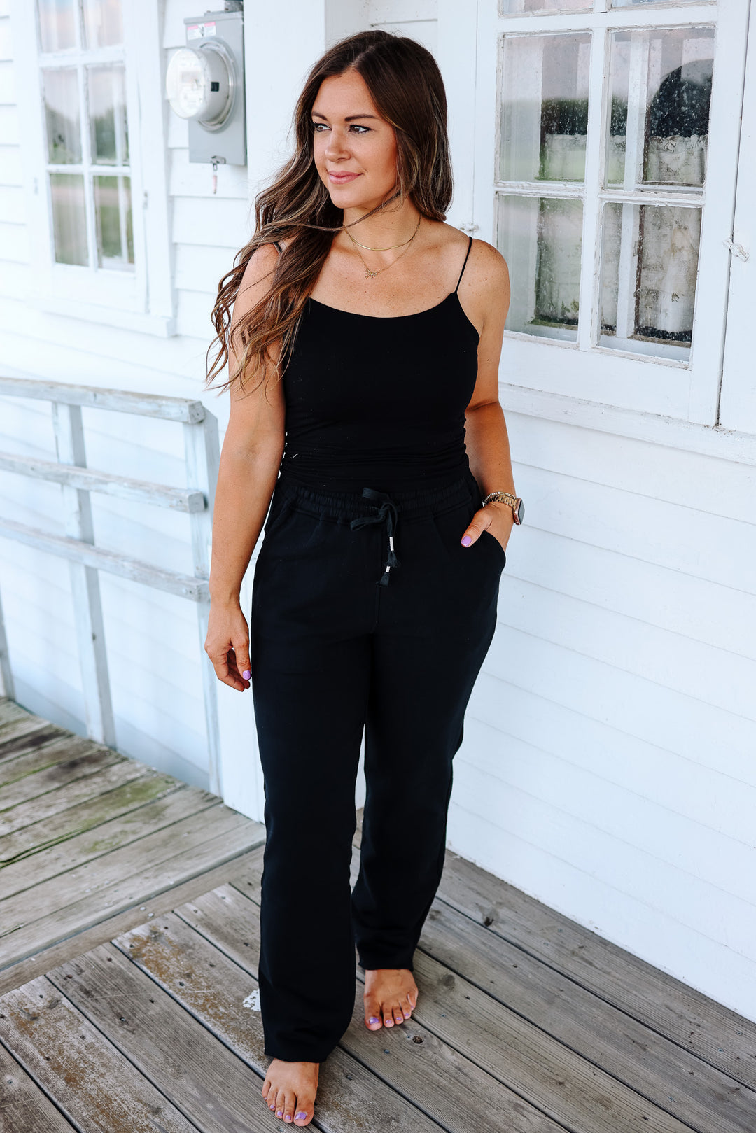 Logan Lounge Pants - Black