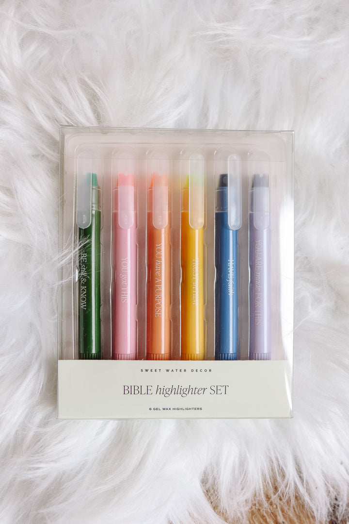 Wax Bible Highlighter Set