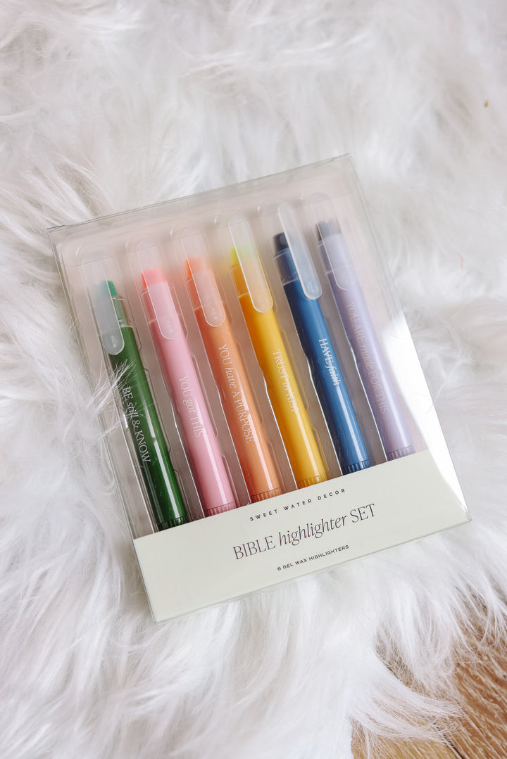 Wax Bible Highlighter Set