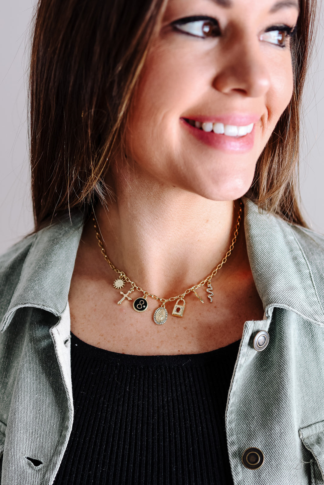 Cassia Charm Necklace