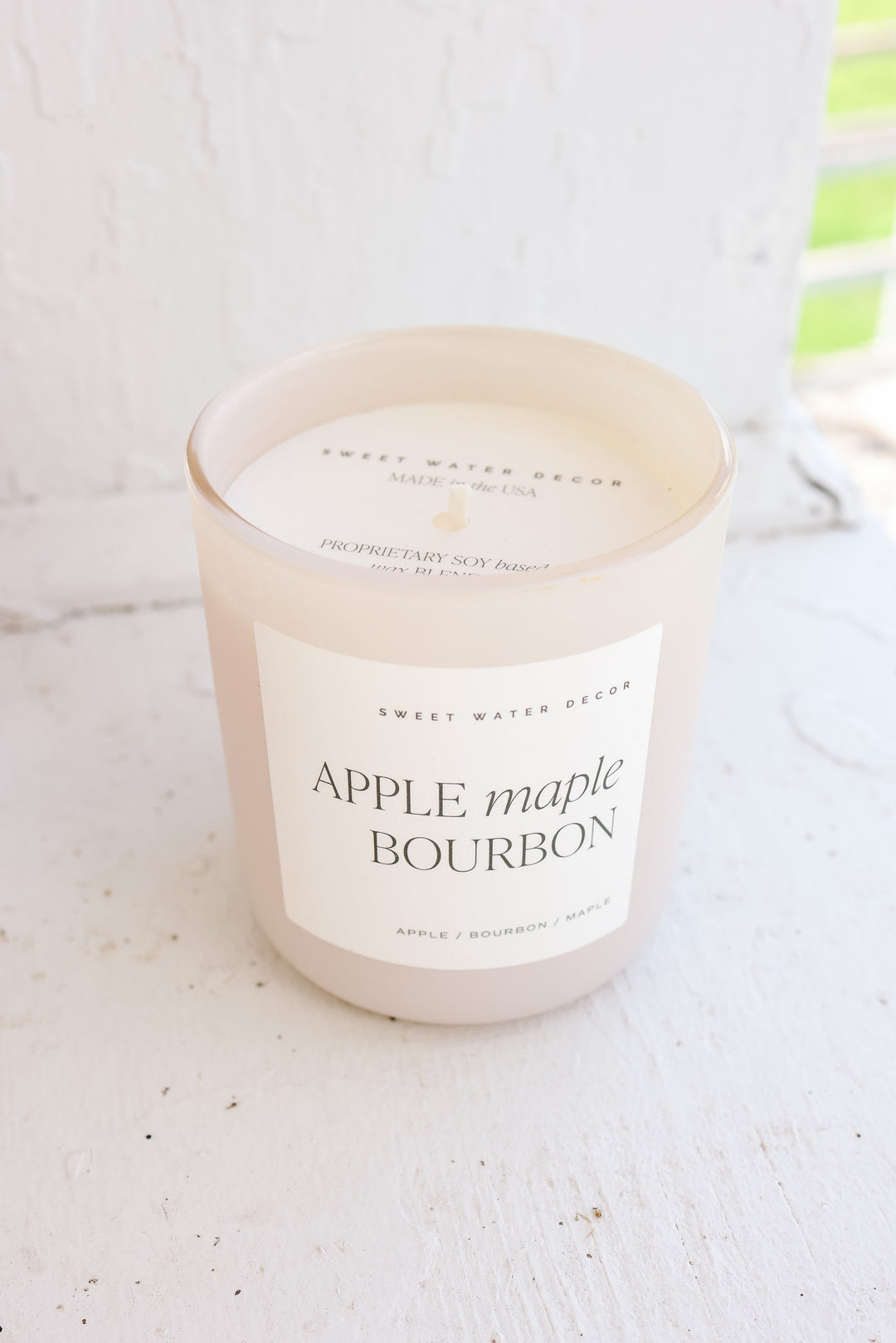 Apple Maple Bourbon 15 oz Soy Candle