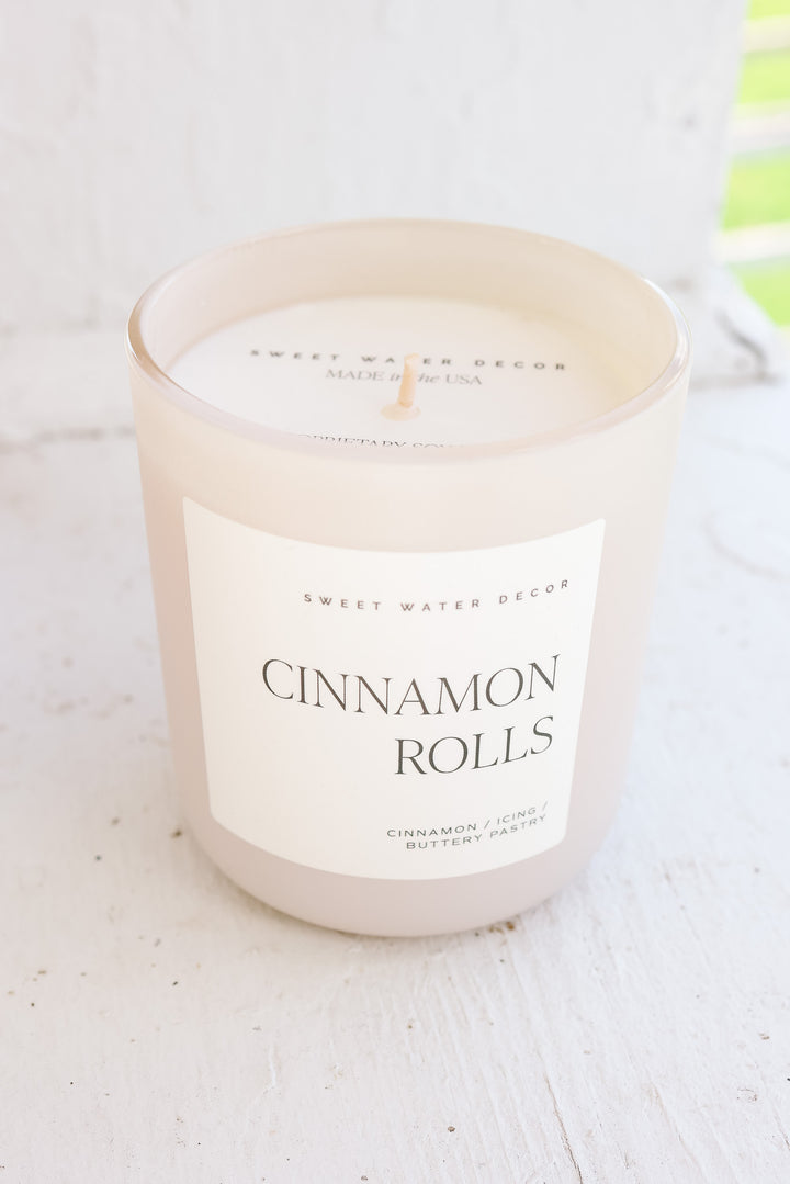 Cinnamon Rolls 15 oz Soy Candle