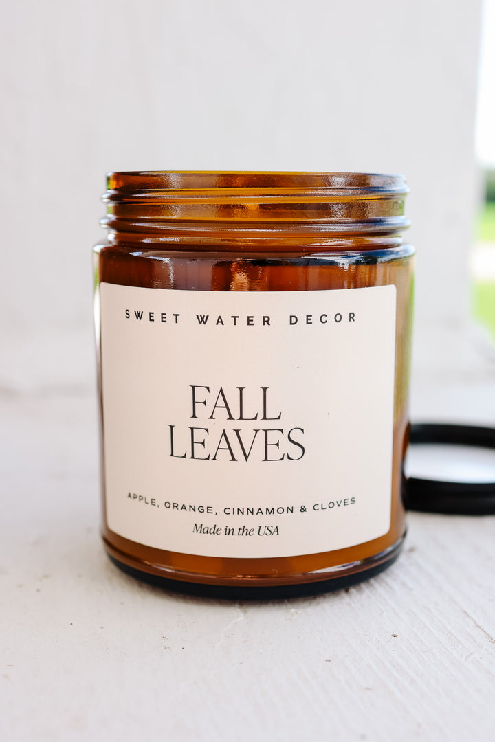 Fall Leaves 9 oz Soy Candle