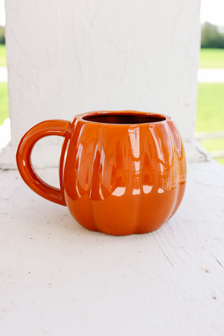 Orange Pumpkin Coffee Mug