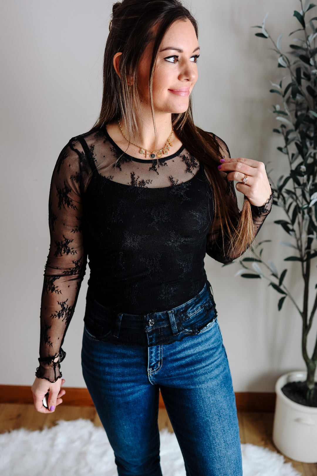 Rogue Lace Top - Black