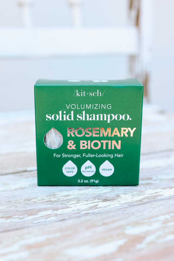 Rosemary & Biotin Volumizing Solid Shampoo