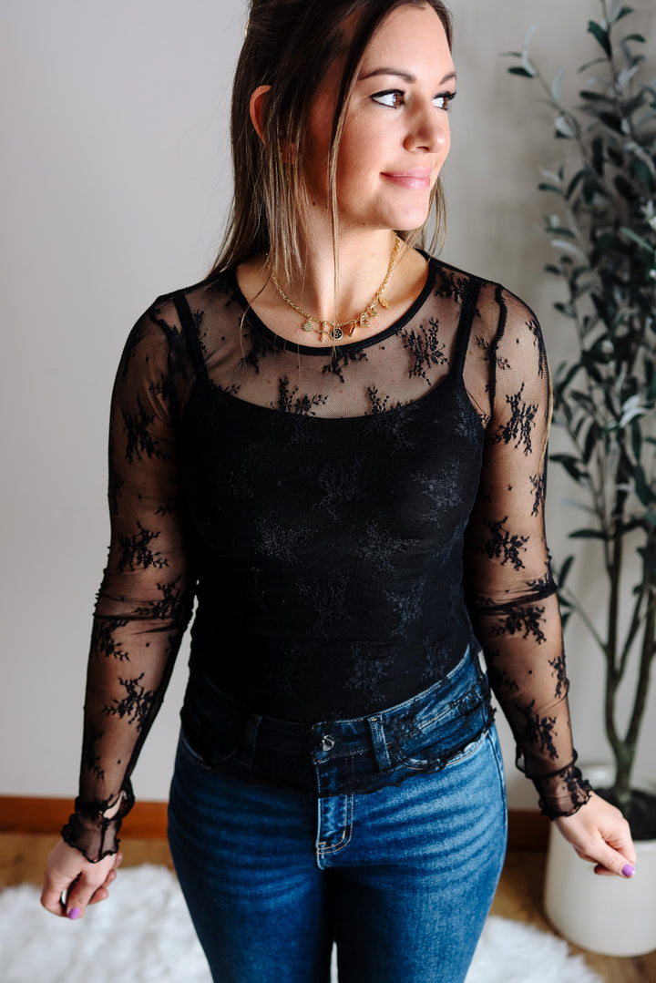 Rogue Lace Top - Black