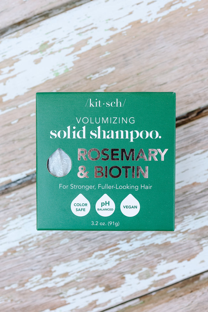 Rosemary & Biotin Volumizing Solid Shampoo