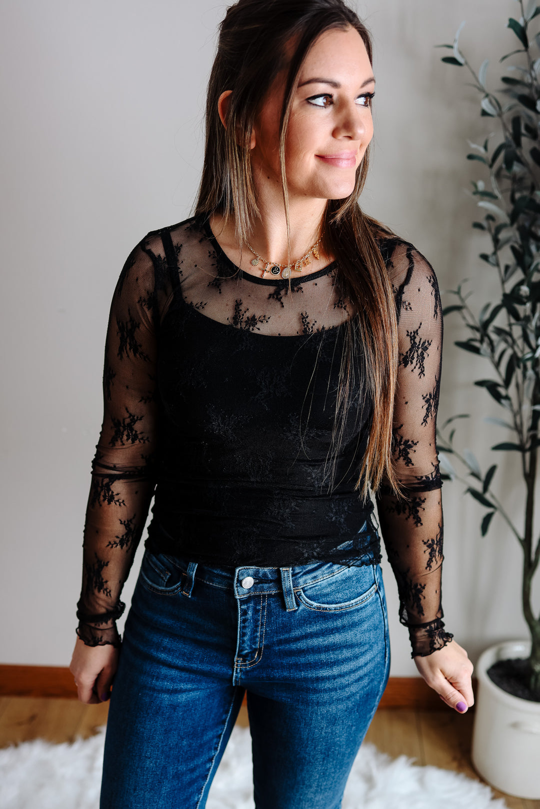 Rogue Lace Top - Black