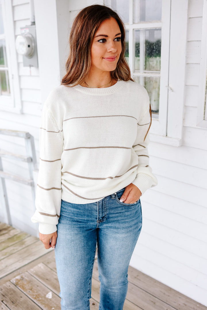 Brielle Striped Sweater