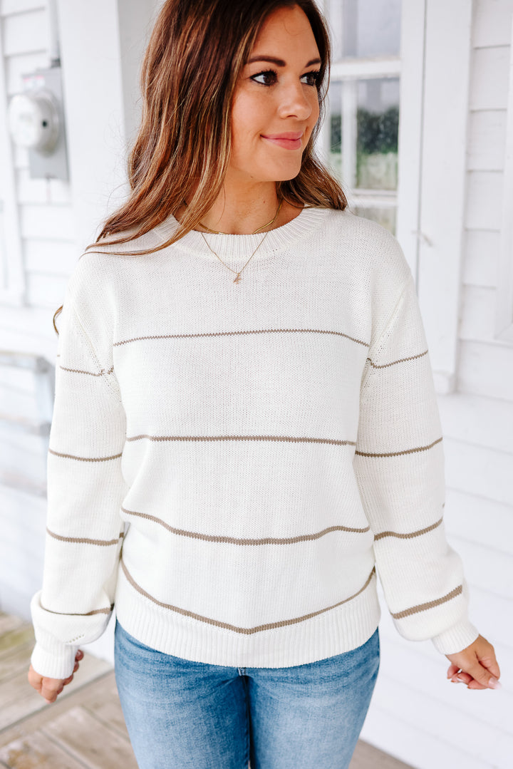 Brielle Striped Sweater