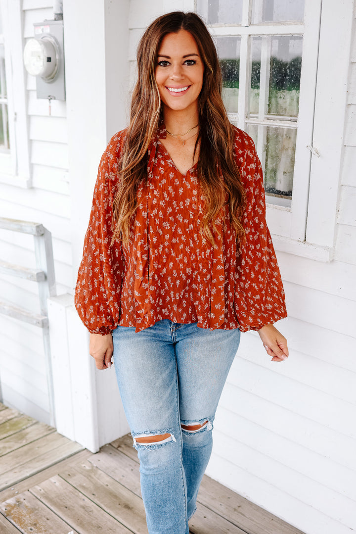 Evie Floral Blouse