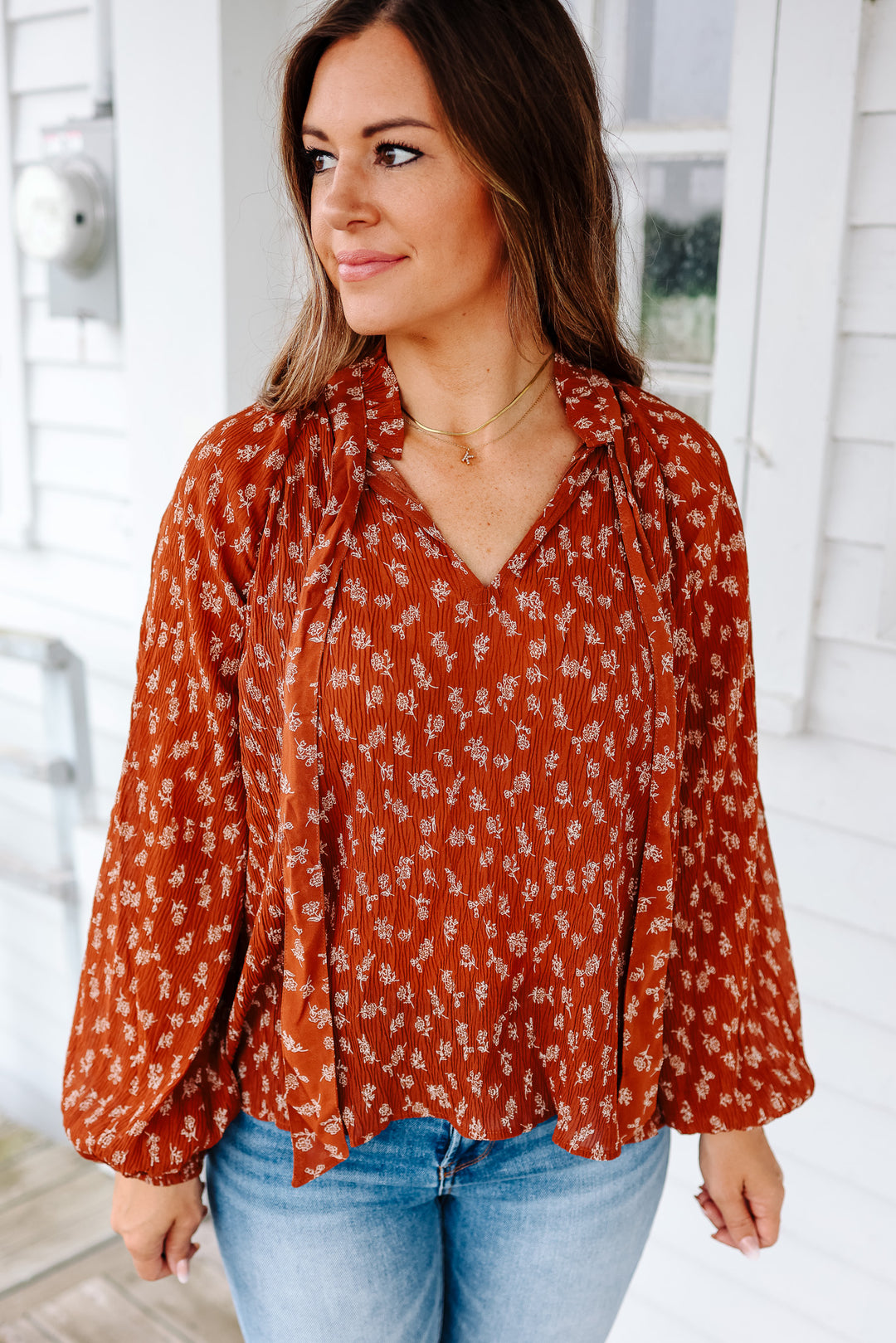 Evie Floral Blouse