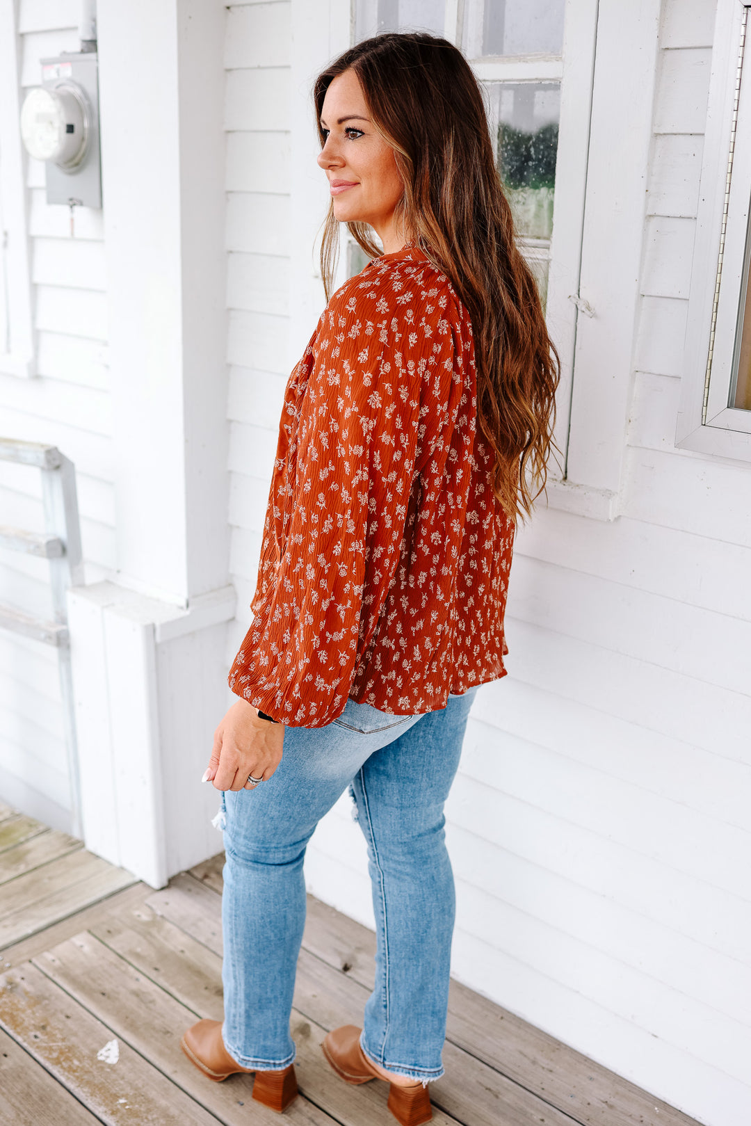 Evie Floral Blouse