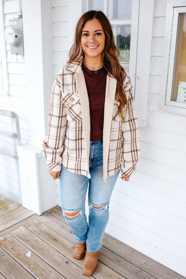 Remi Plaid Jacket