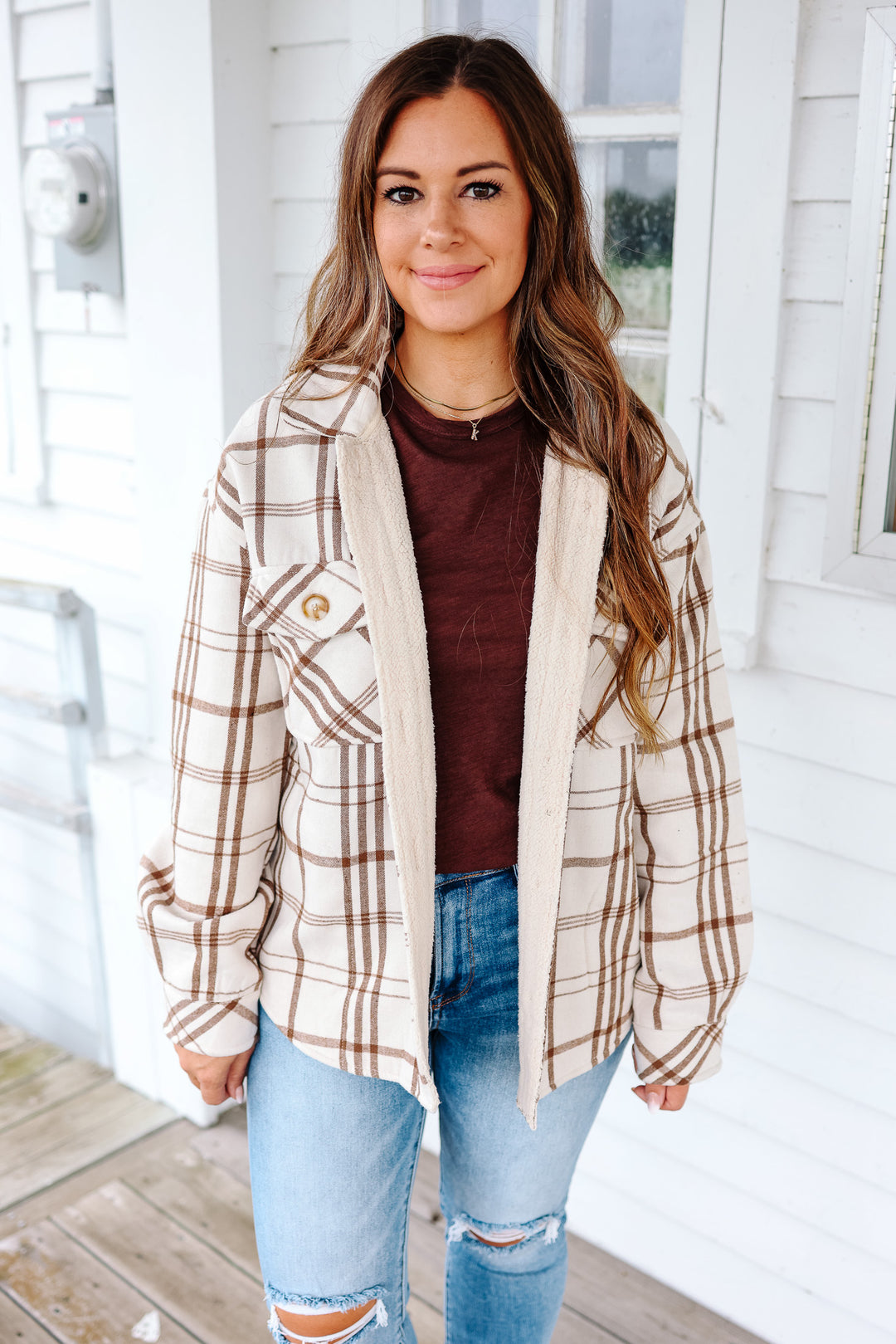 Remi Plaid Jacket