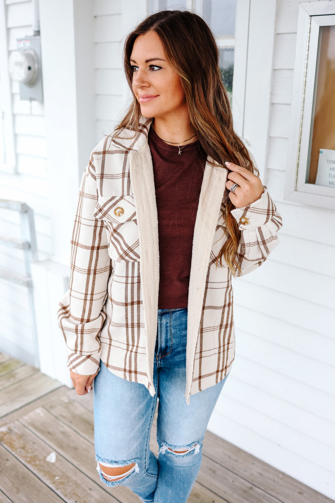 Remi Plaid Jacket