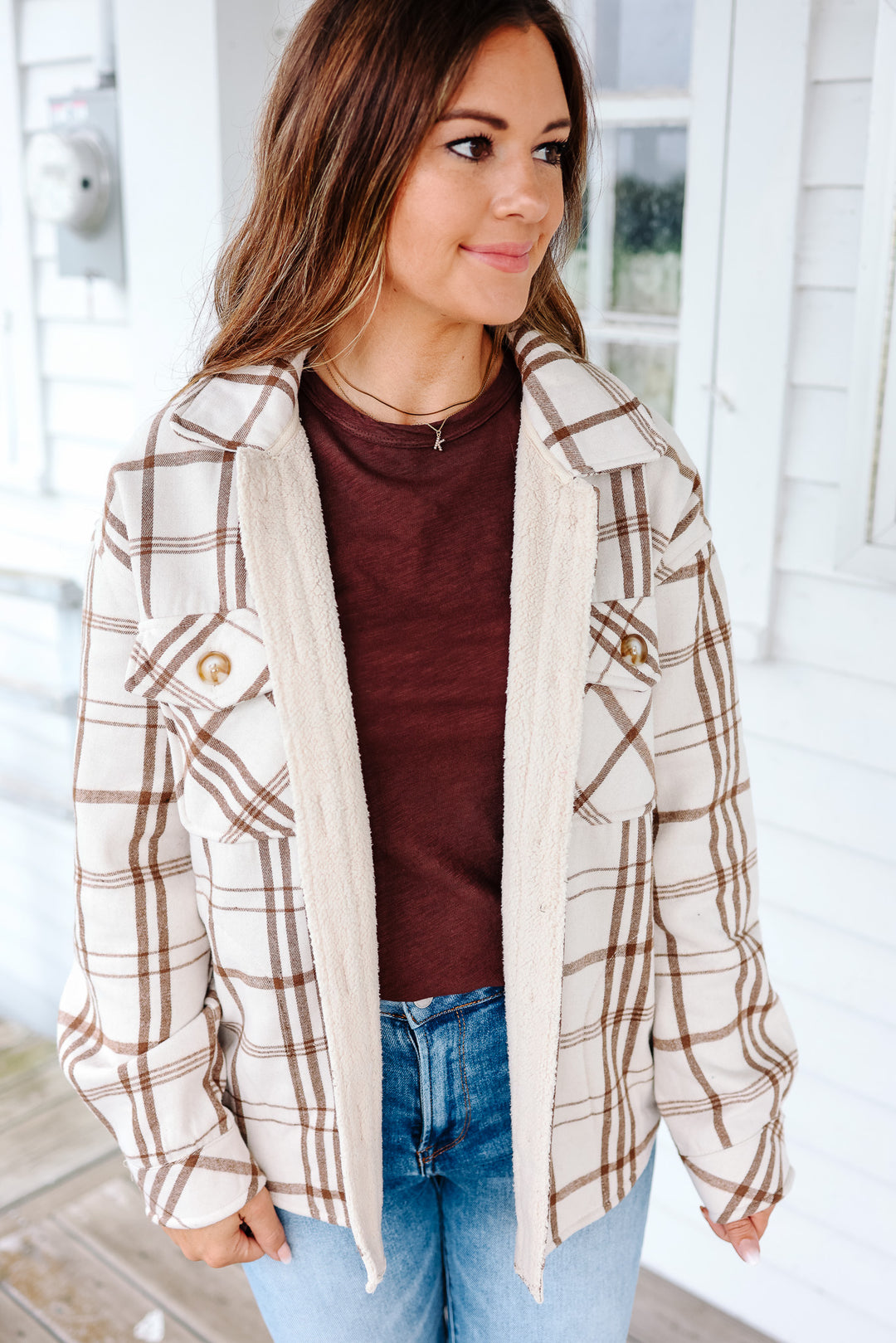 Remi Plaid Jacket