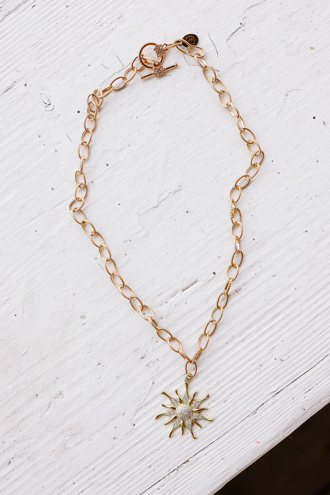 Sun Charm Necklace