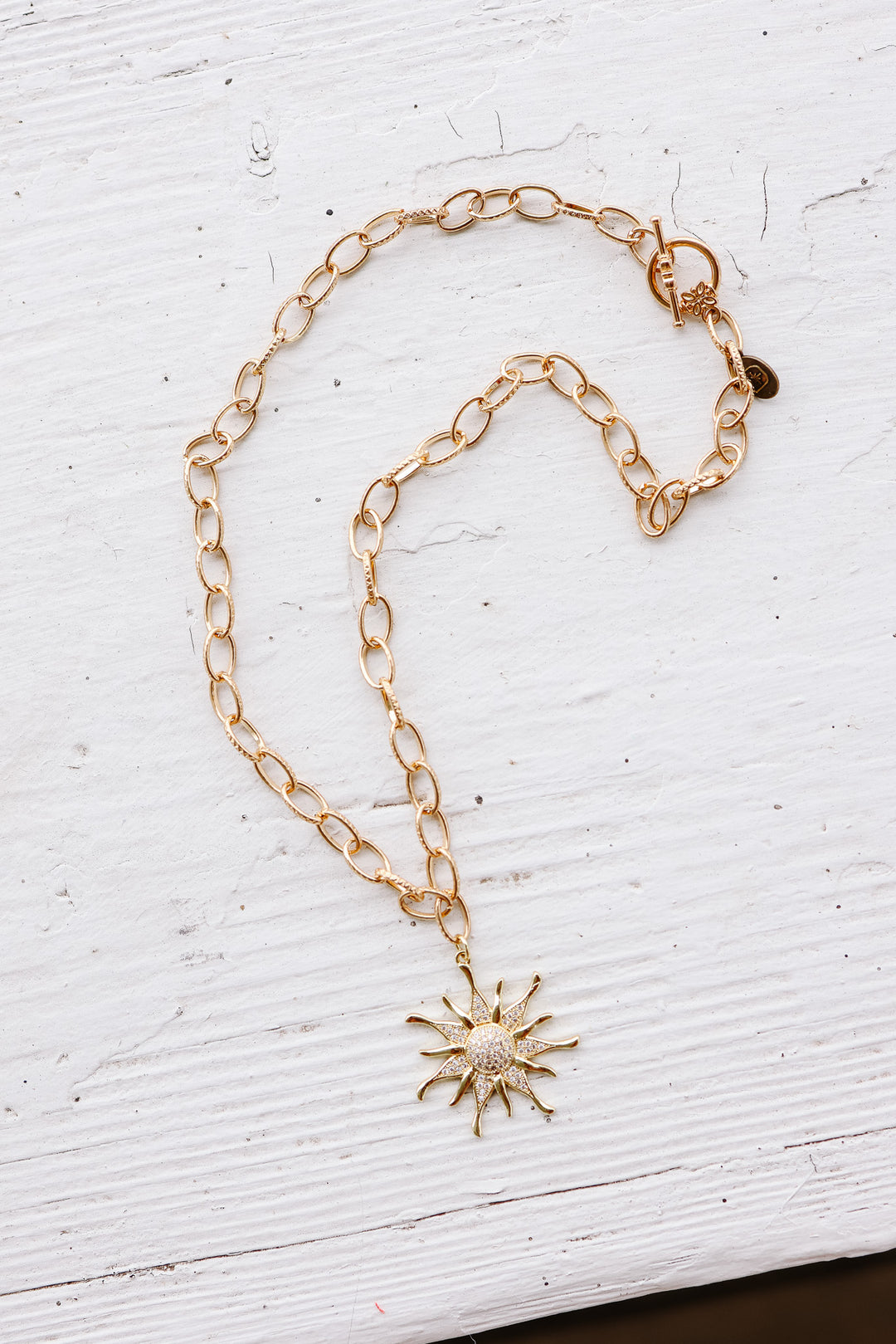 Sun Charm Necklace