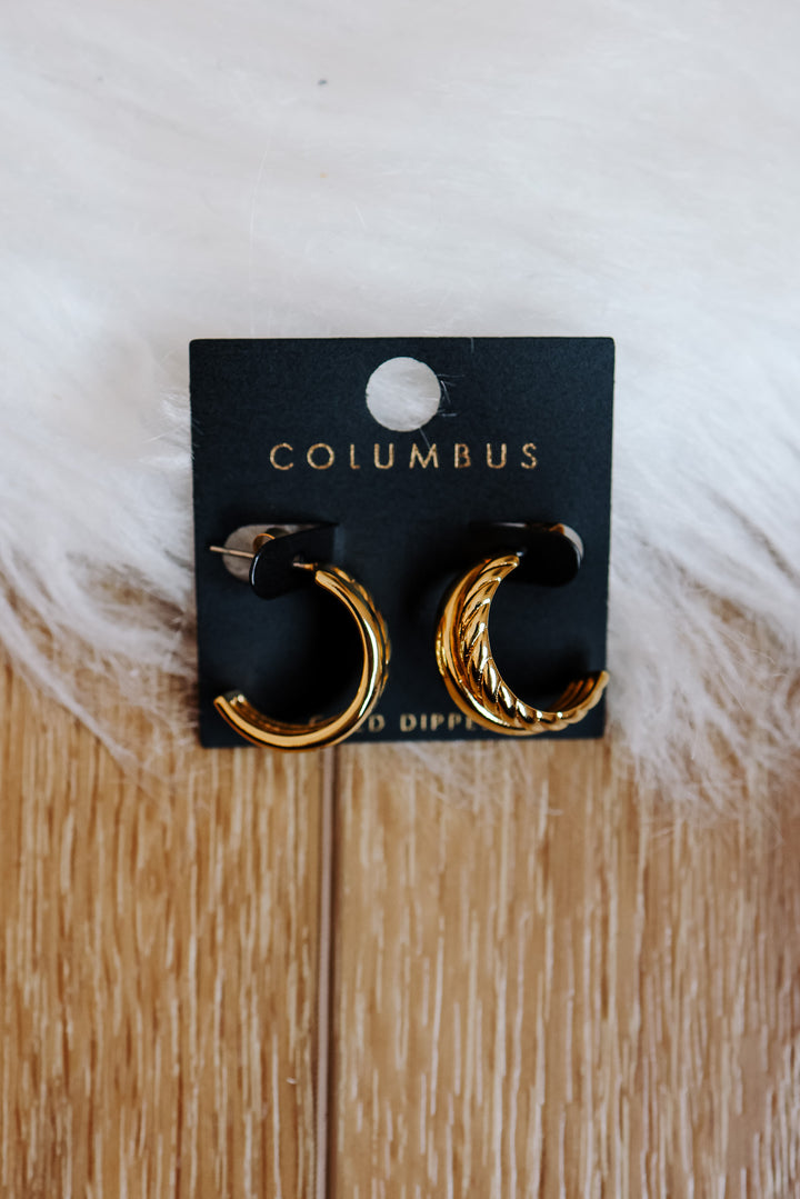 Samara Layered Hoop Earrings