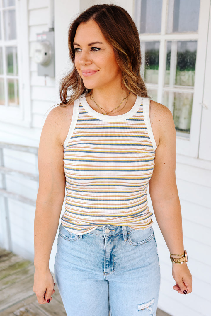 Ruby Striped Tank Top