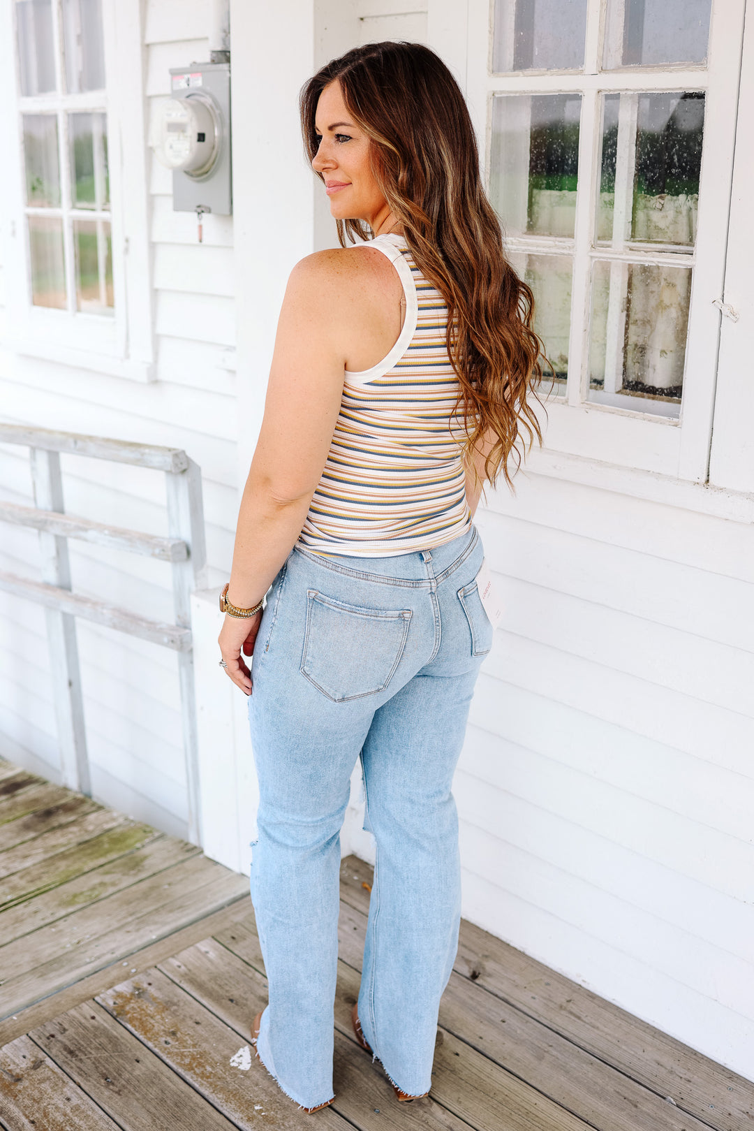 Ruby Striped Tank Top