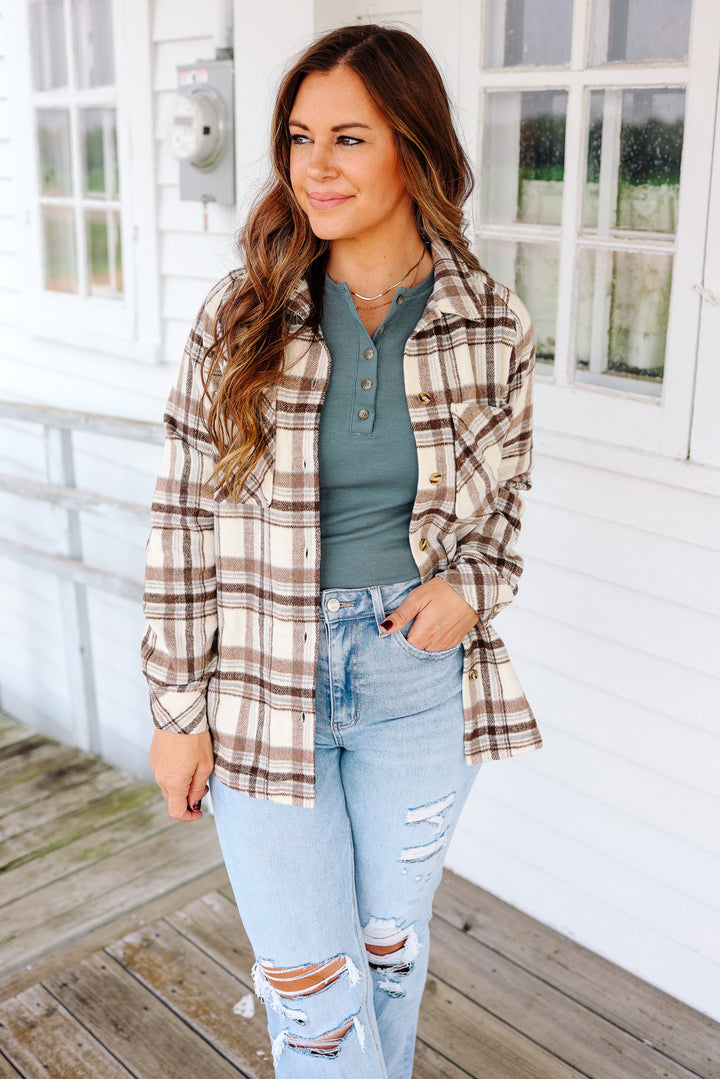 Amelia Plaid Shacket