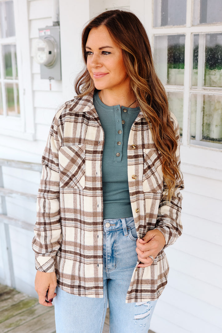 Amelia Plaid Shacket