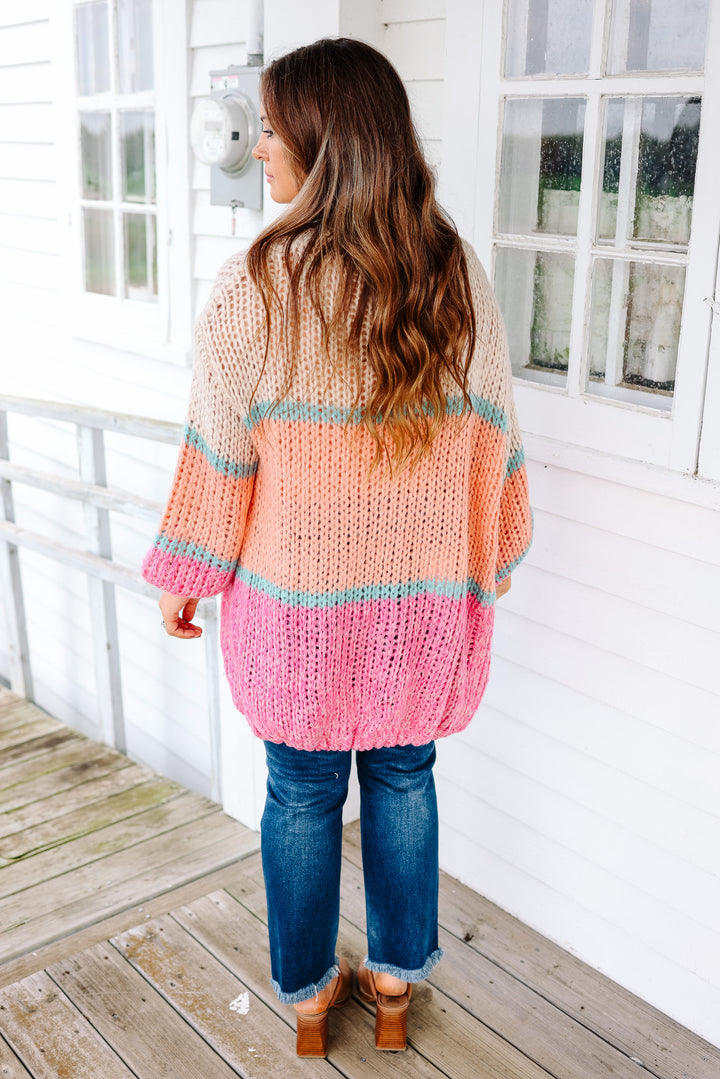 Harper Multi-Color Striped Cardigan