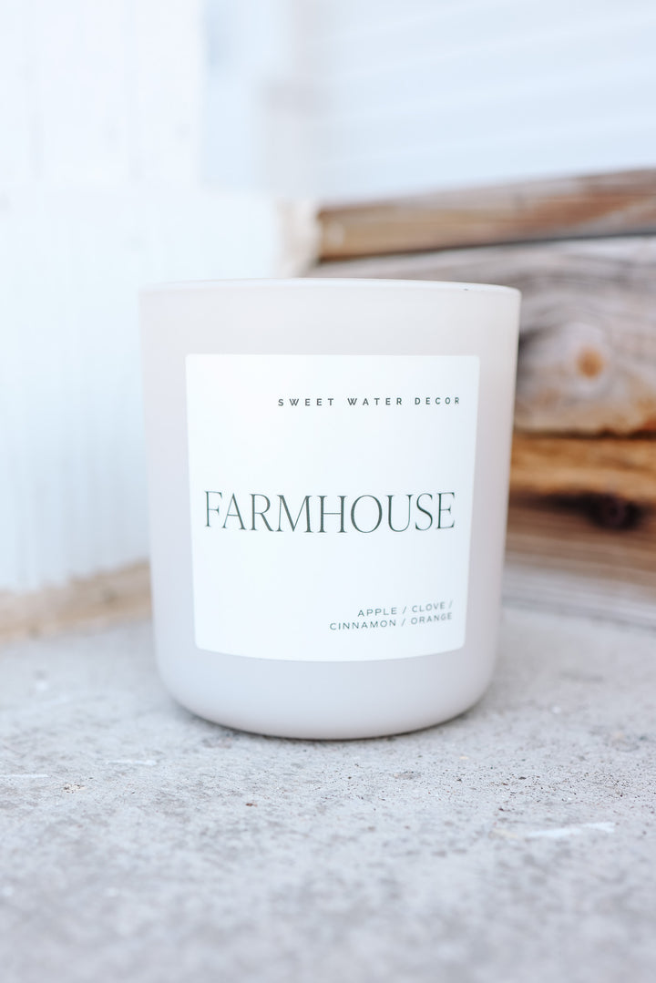 Farmhouse 15 oz Soy Candle