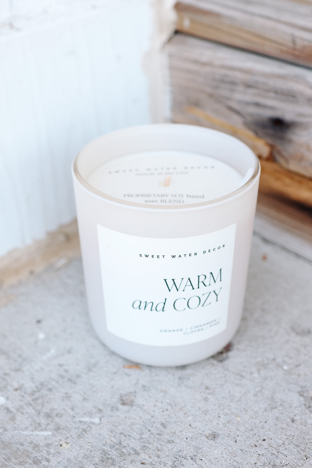 Warm and Cozy 15 oz Soy Candle