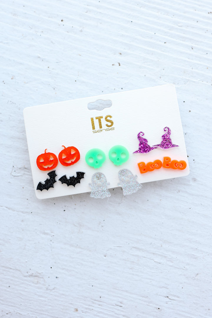 Halloween Stud Earrings Set